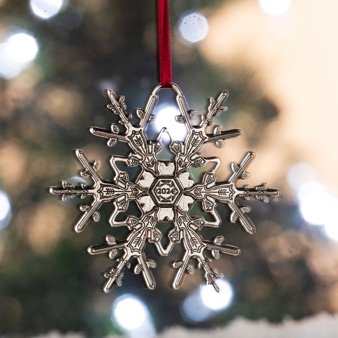 Snowflake Bentley 2024 Ornament